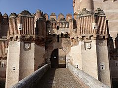 Castillo de Coca, Segovia, España, 2016 07