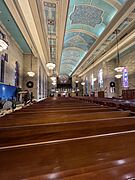 Cathedral of St Mary of the Assumption Trenton view looking towards entrance