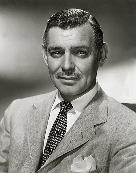 Clark Gable Publicity Photo, 1945
