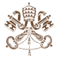 Coat of Arms of the Holy See (brown)
