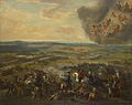 Copy after Jan van Huchtenburgh (Haarlem 1647-Amsterdam 1733) - The Battle of Cassano, 1705. - RCIN 404896 - Royal Collection