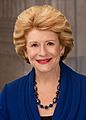 Debbie Stabenow, official photo, 116th Congress (cropped)