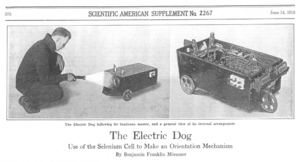 Electric Dog 1919 photographs