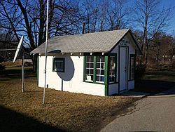Small post office in Elm Hall