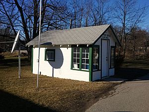 Small post office in Elm Hall