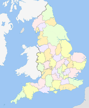 English counties 1851