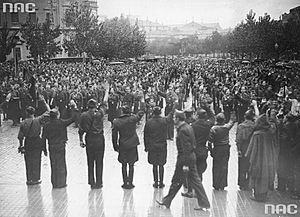 Falange Members in Saragossa 1936