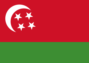 Flag of the Comoros (1975–1978)