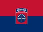 Flag of the U.S. Army 82nd Airborne Division.svg