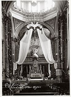 Former Cypress of the Cathedral of Zacatecas (Mexico) late 19th century