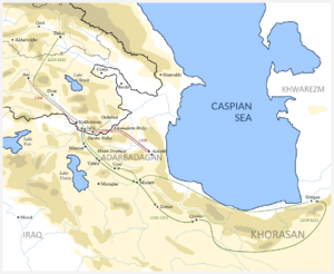Georgian invasion of northern Iran