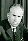 A photograph of Gerard Batliner between 1962 and 1970.