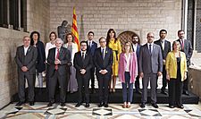 Govern de Catalunya foto oficial 2018