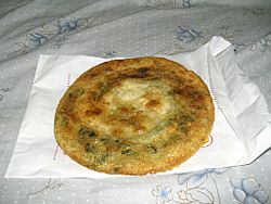 Green onion pancake