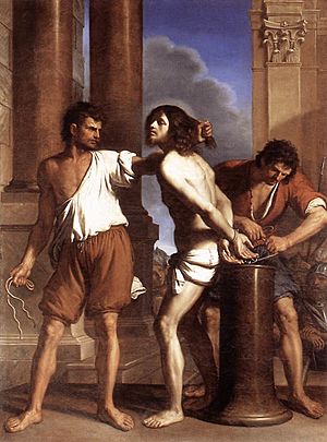 Guercino Flagellazione
