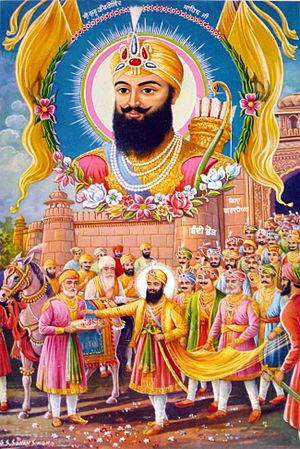 Guru Hargobind is released from Gwalior Fort by Jahangir's order