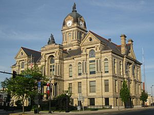 The Hancock County Courthouse in Findlay