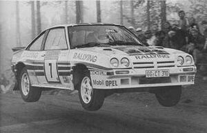 Henri Toivonen - Opel Manta 400