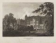 Holland House, Middlesex, 1815 by John Preston Neale