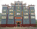 Hunan traditional temple front