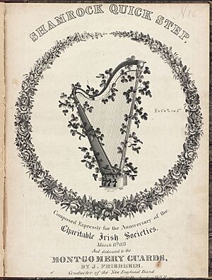 Irish Harp (Boston Public Library)