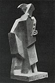 Jacques Lipchitz, 1920, Harlequin with Clarinet