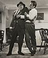 James Dunn and Richard Burton in "The Bramble Bush" (cropped)