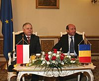 Kaczynski and Basescu