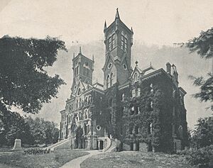 Kirkland Hall with two Towers