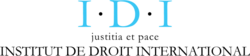 Logo of Institut de Droit International.svg