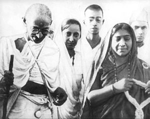 Mahatma & Sarojini Naidu 1930