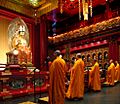 Maitreya Bodhisattva and Monks Singapore