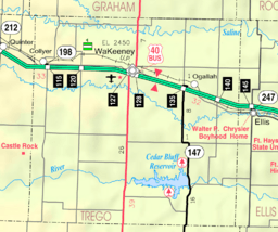 Map of Trego Co, Ks, USA.png