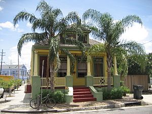 Residential architecture in Faubourg Marigny