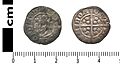 Medieval coin, Rickerby Hoard Coin H6 2016T837 (FindID 809240)