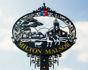 Milton Malsor Village sign.jpg