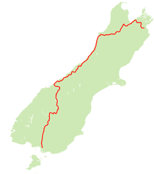NZ-SH6 map