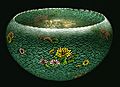 Namikawa Sosuke - Bowl with Chrysanthemum Blossoms - Walters 44546 - Profile (cropped)