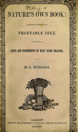 Nature's Own Book 1846 edition