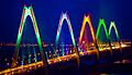 Nhat Tan Bridge at night 2016