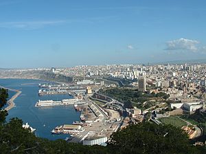 Oran facade maritime