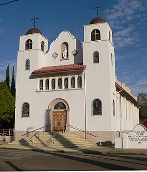 Our Lady of the Blessed Sacrament (Miami, AZ) from SE 1.JPG