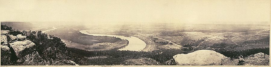 Panoramic from Lookout Mountain Tenn., 1864-2