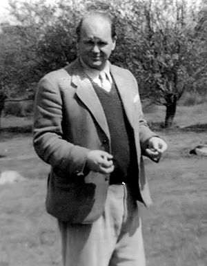Peter scott in 1954 arp