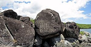 Piedra del Indio, in Ceiba, Puerto Rico (Ensenada Honda)
