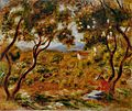 Pierre-Auguste Renoir - Les Vignes à Cagnes