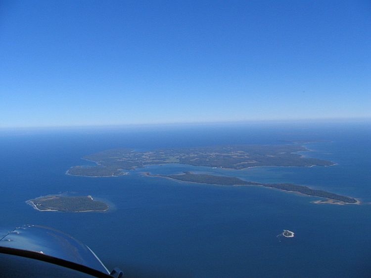 Plum Island Pilot Island Detroit Island and Southern Washington Island Wisconsin