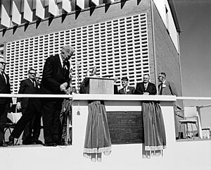 Premier Frank Nicklin opening Callide Power Station, Biloela, 21 August 1965