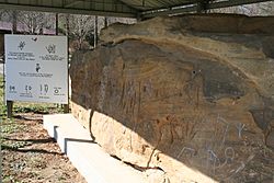Red Bird River Shelter Petroglyphs 1