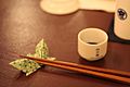 Sake, Chopsticks, Paper Rest